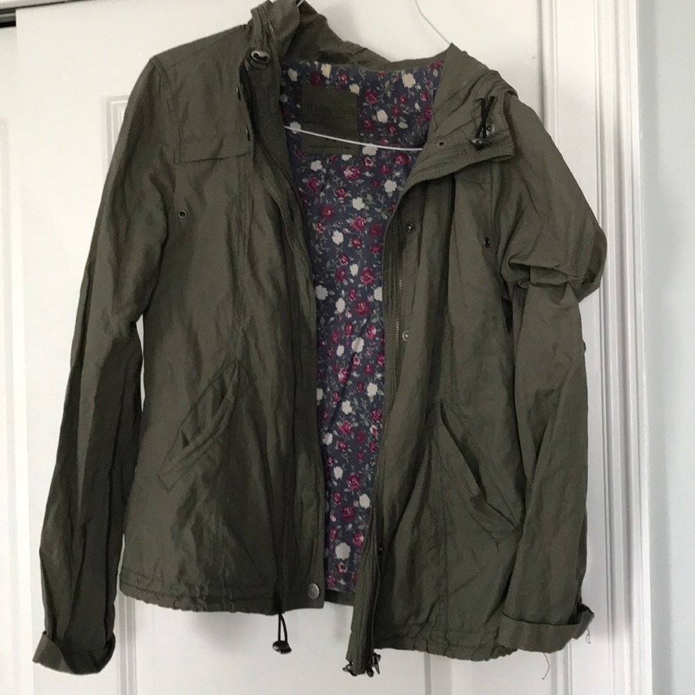 Army green jacket